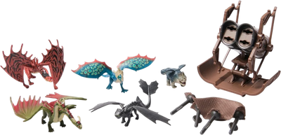 Набір фігурок Spin Master How To Train Your Dragon (681147066281)