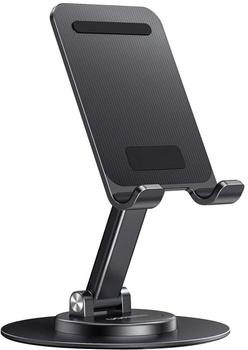 Тримач для телефона/планшета UGREEN LP805 Swivel & Foldable Multi-Angle Phone Stand Black (6941876231522)