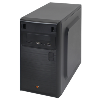Корпус для комп'ютера LogicPower LP 6103 SCP OPP OVP/UVP 8 cm mATX 2 x USB 2.0 400 W