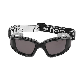 Очки баллистические Bollé защитные Tact. Goggles Smoke Tracker One size Black (opt-M-T-5806)