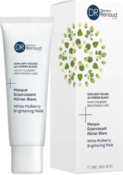 Maseczka do twarzy Dr. Renaud White Mulberry rozświetlająca 50 ml (3701066206609)