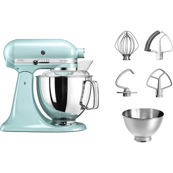 Кухонна машина KitchenAid Artisan 4,8 л 5KSM175PSEIC з відкидним блоком крижаний блакитний