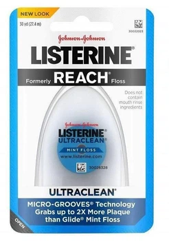 Зубна нитка Listerine Ultraclean 27.4 м