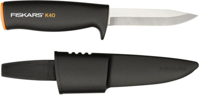 Nóż uniwersalny Fiskars Universal Utility Knife K40 Black-Grey (6411502870628)