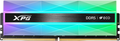 Оперативная память ADATA DDR5-6400 16384MB PC5-51200 XPG Lancer Neon RGB Silver (AX5U6400C3216G-CLANRSG)
