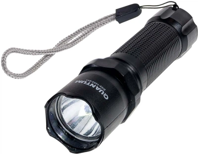 Фонарь ручной Quantum QM-FL1043 Minik Black 3W LED с USB без упаковки (0751784843146)