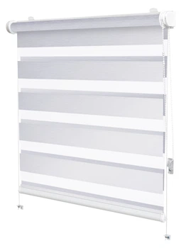 Ролета тканинна ROLLOTEX День-Ніч BH-81-10 45х150 см SILVER (735017)