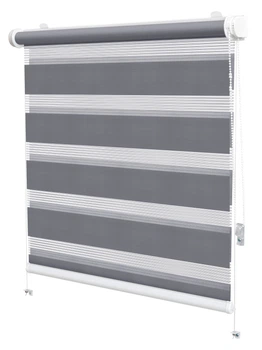 Ролета тканинна ROLLOTEX День-Ніч BH-1220 39х150 см GRAPHITE (734933)