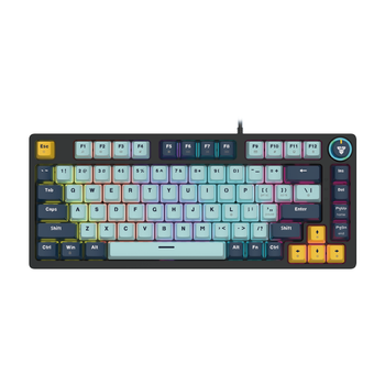 Клавиатура проводная игровая Fantech ATOM81 MK875V2 Blue Switch SkyBlue