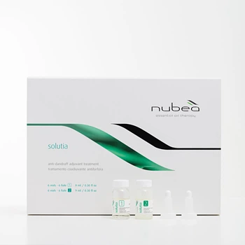 Терапия во флаконах против перхоти Nubea Solutia 6 + 6 флаконов по 9 мл