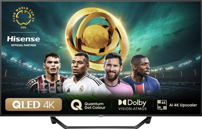 Telewizor Hisense QLED 50" 50A7NQ