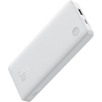 Повербанк на 10000 mAh Baseus Airpow Lite (1USB/Type-C, 15W). White