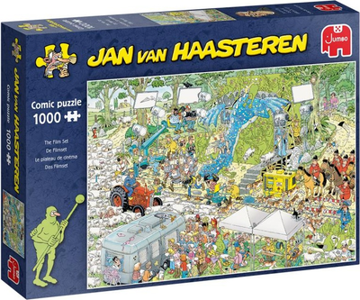 Puzzle Jumbo Jan van Haasteren Plan filmowy 1000 elementów (8710126190746)