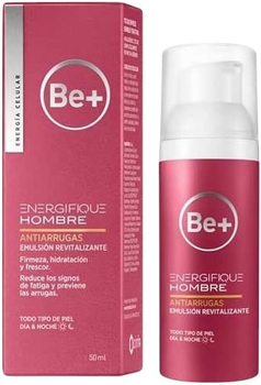 Emulsja do twarzy Be+ Antiarrugas dla mężczyzn 50 ml (8470001960825)
