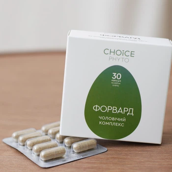 Дієтична добавка Форвард чоловічий комплекс choice 30 капсул