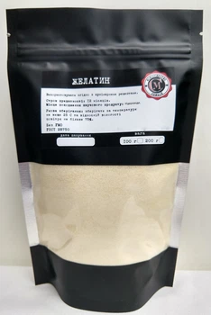 Желатин харчовий 200г TROBAS (свинячий) 180 блюм