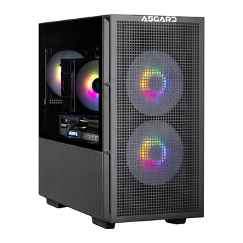 Игровой компьютер ASGARD Muninn (A84F.16.S10.56T8.10072) / AMD Ryzen 5 8400F (4.2–4.7 ГГц) / RAM 16 ГБ / SSD 1 ТБ / NVIDIA GeForce RTX 5060 Ti