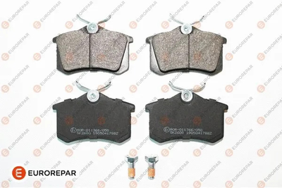 Комплект гальмівних колодок PEUGEOT 208, NISSAN NOTE, SEAT EXEO, EUROREPAR (1619790680)