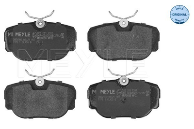 Комплект тормозных колодок BMW 3, BMW Z1, MEYLE (0252117317)
