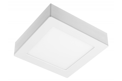 Світлодіодний світильник GTV SAMBA, 7W, 500Lm, AC175-250V, 50/60 Гц, PF> 0,5, RA> 80, IP40, 120 °, 4000K, квадрат, 2 в 1 - LD-SMBKW07W-21