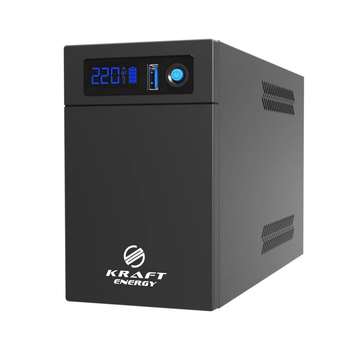 Источник бесперебойного питания Kraft KRF-1200VA/720W(LED)LiFePO4 UPS (42-00166)