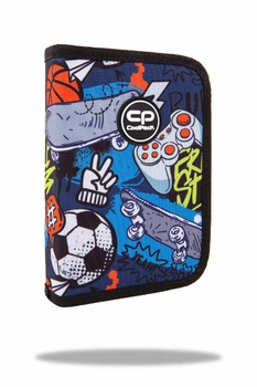 Пенал на блискавці CoolPack Clipper HOBBY з органайзером для ручок 20x14x3 см (F076929)