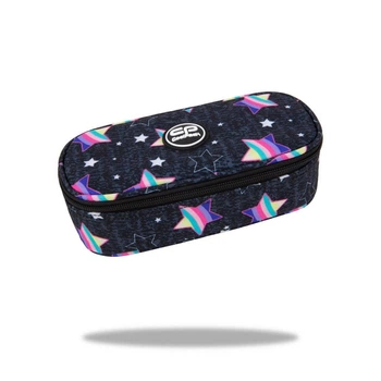 Пенал на блискавці CoolPack Campus RAINBOW NIGHT з органайзером для ручок 23x9x5 см (F062900)