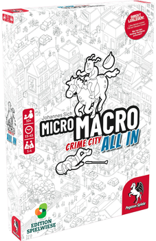 Gra detektywistyczna Pegasus MicroMacro Crime City 3 All In (4250231734021)