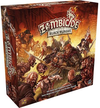 Gra planszowa Asmodee Zombicide Black Plague (3558380032977)