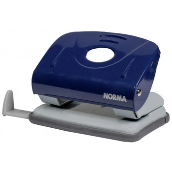 Діркопробивач Norma 20 аркушів металевий Синій (4345N-06)