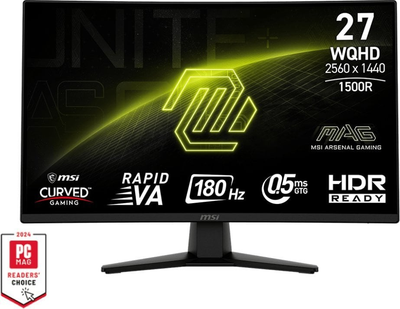 Монітор 27" MSI MAG 274CQFDE (4711377252546)
