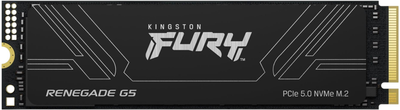 Dysk SSD Kingston FURY Renegade G5 1TB M.2 2280 NVMe PCIe Gen 5.0 x4 3D TLC NAND (740617349481)