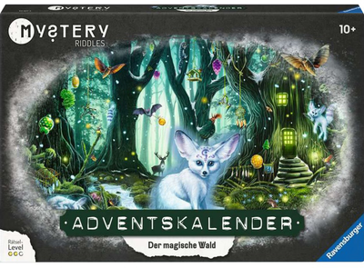 Gra planszowa Ravensburger Mystery Kalendarz adwentowy Magiczny las (4005556236275)