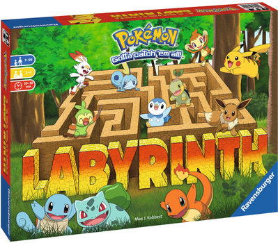 Gra planszowa Ravensburger Szalony labirynt Pokemon (4005556269495)