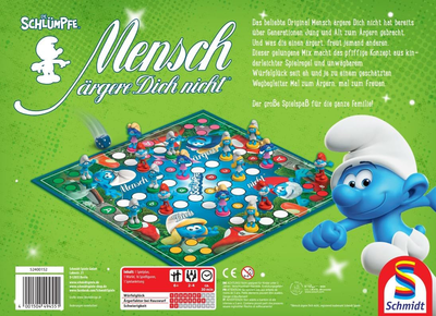 Настільна гра Schmidt Spiele Чоловіка не дратують Смурфики (4001504494551)