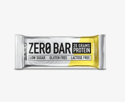 Протеїновий батончик Zero bar, Biotech, шоколад-банан, 50 г