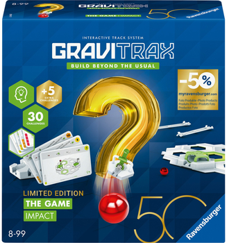 Gra logiczna Ravensburger GraviTrax The Game Impact 50 lat niebieskiego trójkąta (4005556239177)