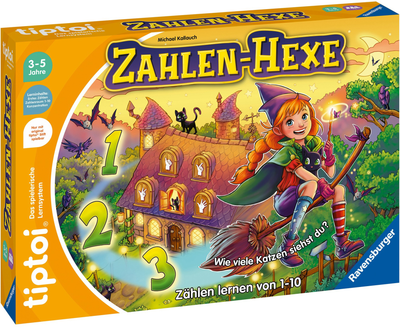 Gra edukacyjna Ravensburger Tiptoi Liczbowa czarownica (4005556001323)