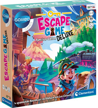 Gra logiczna Clementoni Escape Game Deluxe (8005125592579)