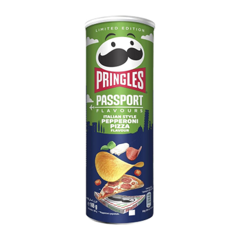 Чипсы Pringles Passport Flavours Italian Style Peperoni Pizza 165g