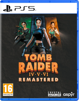 Gra PS5 Tomb Raider IV-VI Remastered Starring Lara Croft (Blu-ray płyta) (5056635615565)