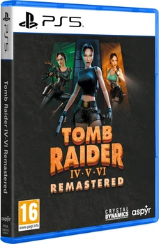 Gra PS5 Tomb Raider IV-VI Remastered Starring Lara Croft (Blu-ray płyta) (5056635615565) Gra PS5 Tomb Raider IV-VI Remastered Starring Lara Croft (Blu-ray płyta) (5056635615565)