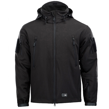 Куртка M-Tac Soft Shell з підстібкою Black L