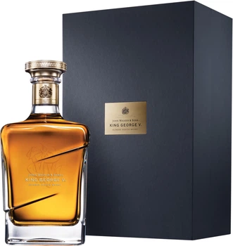 Віскі Johnnie Walker Blue label King George V витримка 25 років 0.75 л 43% в подарунковій упаковці (5000267106151)