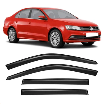 Дефлектори вікон Volkswagen Jetta 2010- AV-Tuning