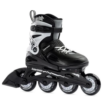 Ролики дитячі Rollerblade Fury 29-33 р Чорно-білі