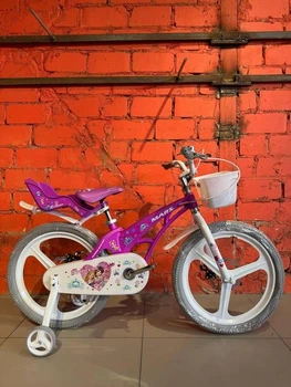 Дитячий двухколісний велосипед MARS Princess 20" Фіолетовий