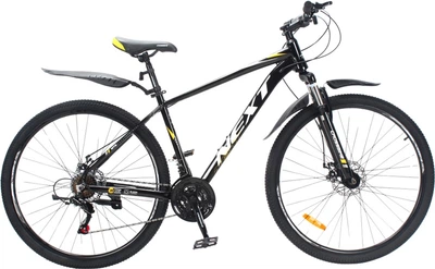 Велосипед CrossBike Next 2025 29" 18" Черный-Желтый (29СTA-005626)