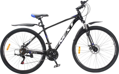 Велосипед CrossBike Next 2025 29" 18" Черный-Синий (29СTA-005623)