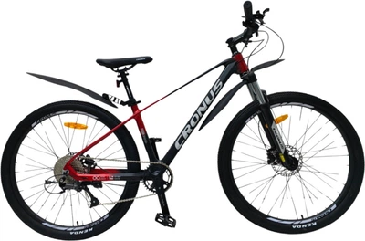 Велосипед Cronus Hurricane 27.5" 15.5" Черный-Красный (27CRN-005016)